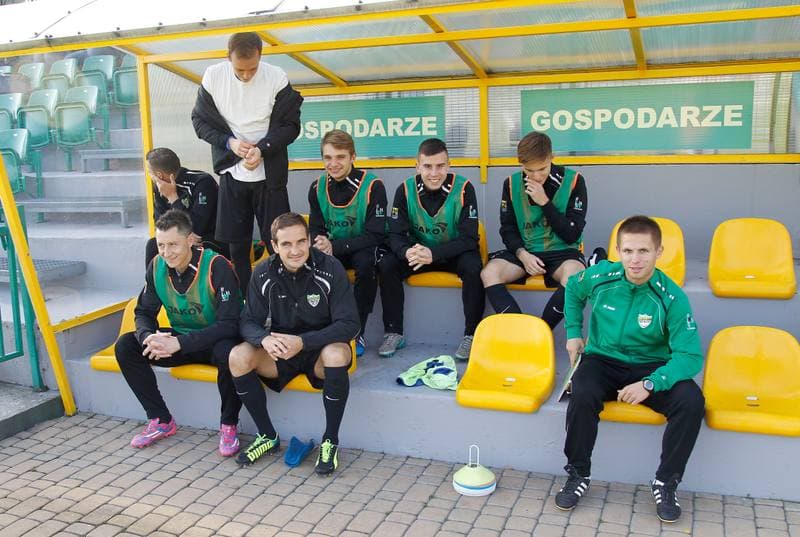 Football. I Liga. Rozwoj Katowice - Pogon Siedlce. 24.10.2015