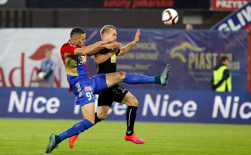 Football. PKO BP Ekstraklasa. Piast Gliwice - Korona Kielce. 24.10.2015