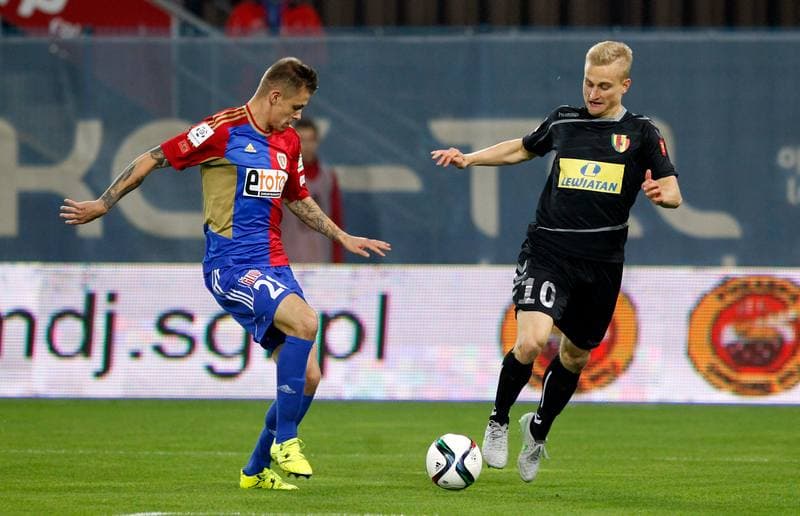 Football. PKO BP Ekstraklasa. Piast Gliwice - Korona Kielce. 24.10.2015