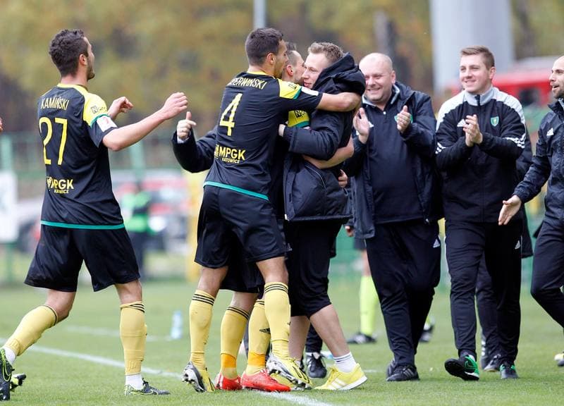 Football. I Liga. GKS Katowice - Dolcan Zabki. 25.10.2015