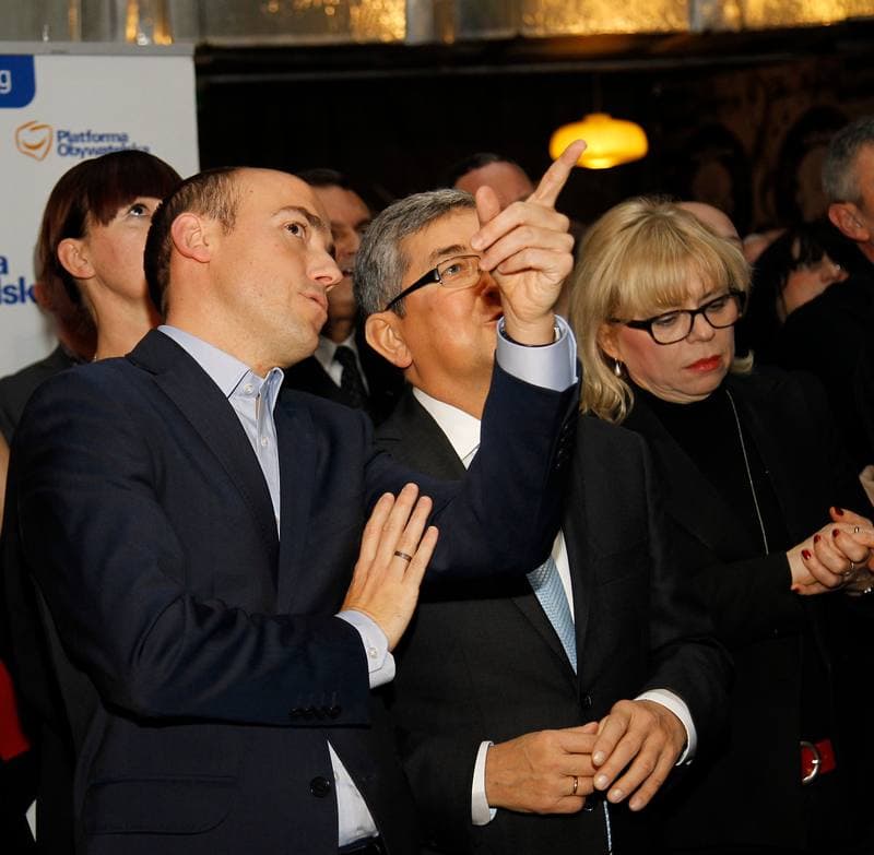 Evening of the Election - Civic Platform. Katowice. 25.10.2015