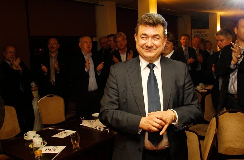 Grzegorz Tobiszowski. Law and Justice Party. Press Conference. 25.10.2015