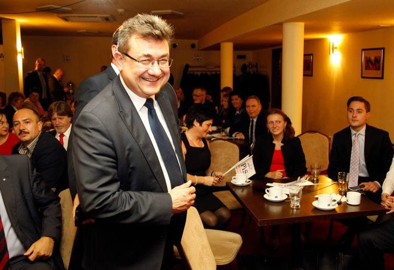 Grzegorz Tobiszowski. Law and Justice Party. Press Conference. 25.10.2015