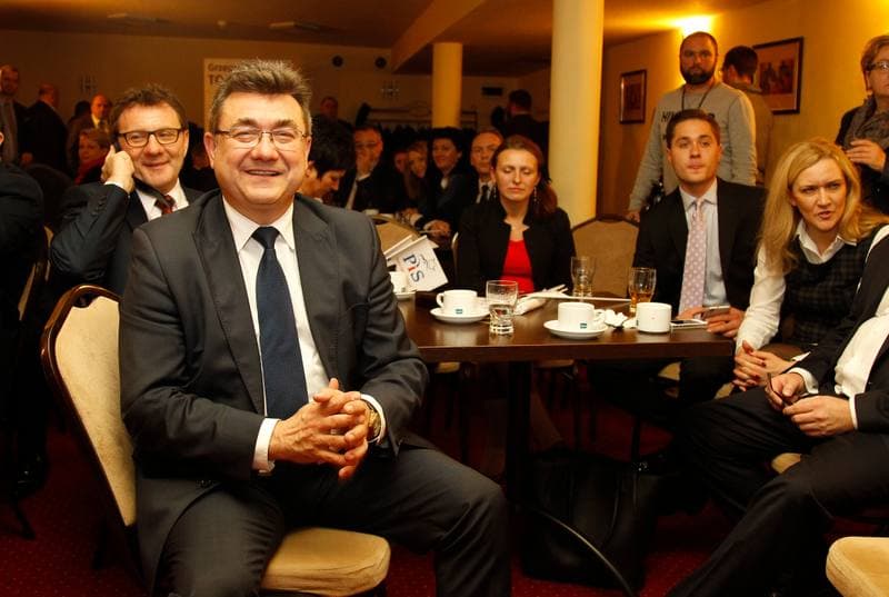 Grzegorz Tobiszowski. Law and Justice Party. Press Conference. 25.10.2015