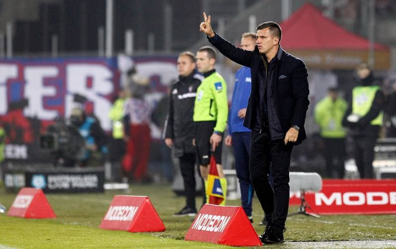 Football. PKO BP Ekstraklasa. Gornik Zabrze - Podbeskidzie Bielsko Biala. 26.10.2015