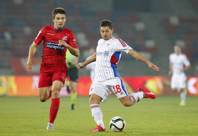 Football. PKO BP Ekstraklasa. Gornik Zabrze - Podbeskidzie Bielsko Biala. 26.10.2015