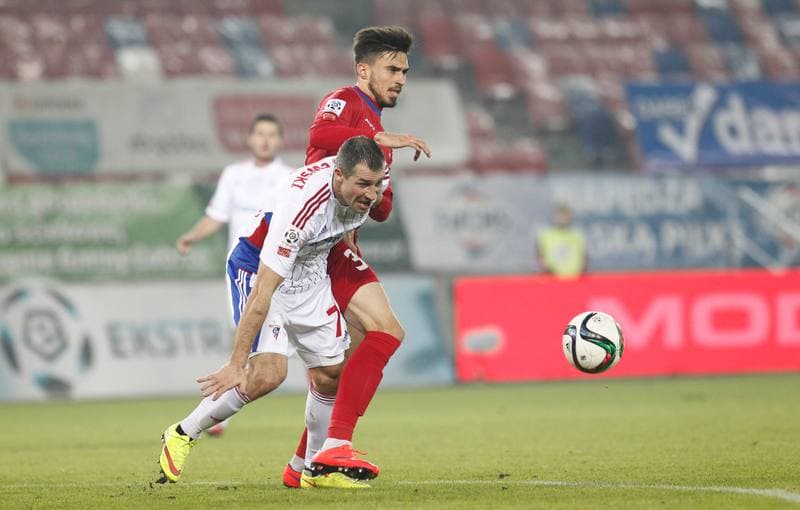 Football. PKO BP Ekstraklasa. Gornik Zabrze - Podbeskidzie Bielsko Biala. 26.10.2015