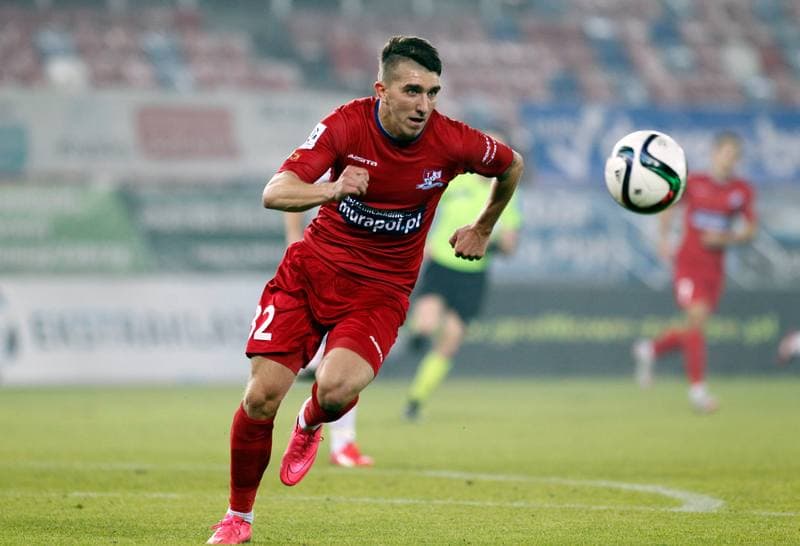Football. PKO BP Ekstraklasa. Gornik Zabrze - Podbeskidzie Bielsko Biala. 26.10.2015