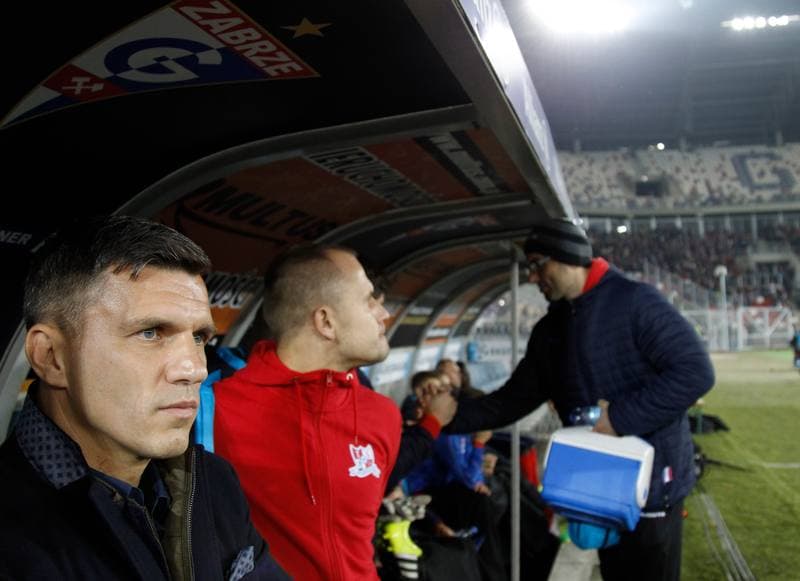 Football. PKO BP Ekstraklasa. Gornik Zabrze - Podbeskidzie Bielsko Biala. 26.10.2015