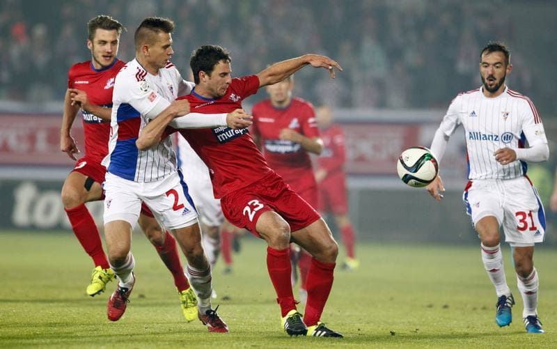Football. PKO BP Ekstraklasa. Gornik Zabrze - Podbeskidzie Bielsko Biala. 26.10.2015