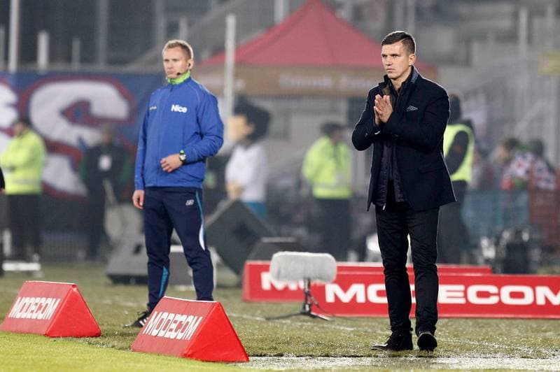 Football. PKO BP Ekstraklasa. Gornik Zabrze - Podbeskidzie Bielsko Biala. 26.10.2015
