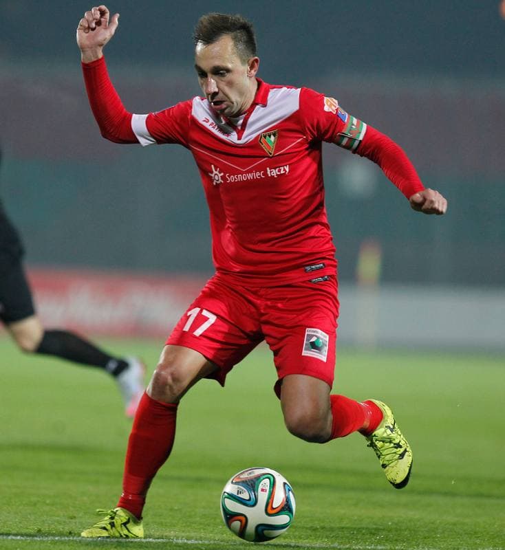Football. Polish Cup. Zaglebie Sosnowiec - Cracovia Krakow. 27.10.2015