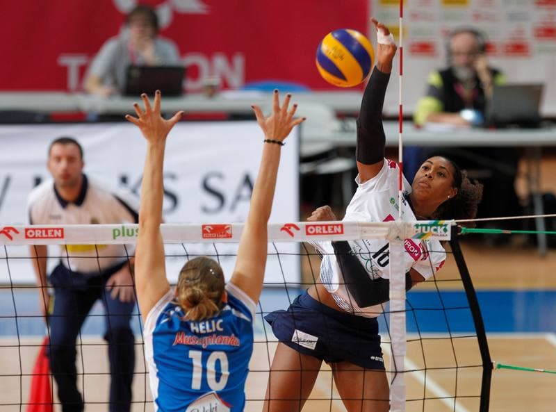 Volleyball. Orlen Liga. MKS Dabrowa Gornicza - Muszynianka Muszyna. 14.11.2015