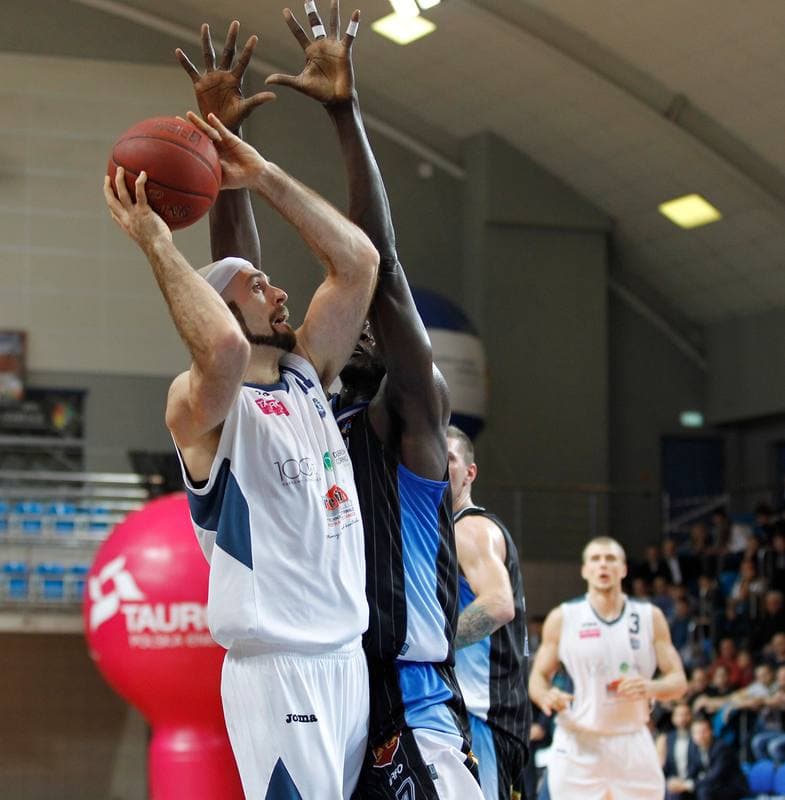 Basketball. Tauron Basket Liga. MKS Dabrowa Gornicza - Stal Ostrow Wielkopolski. 15.11.2015