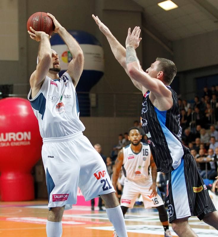 Basketball. Tauron Basket Liga. MKS Dabrowa Gornicza - Stal Ostrow Wielkopolski. 15.11.2015
