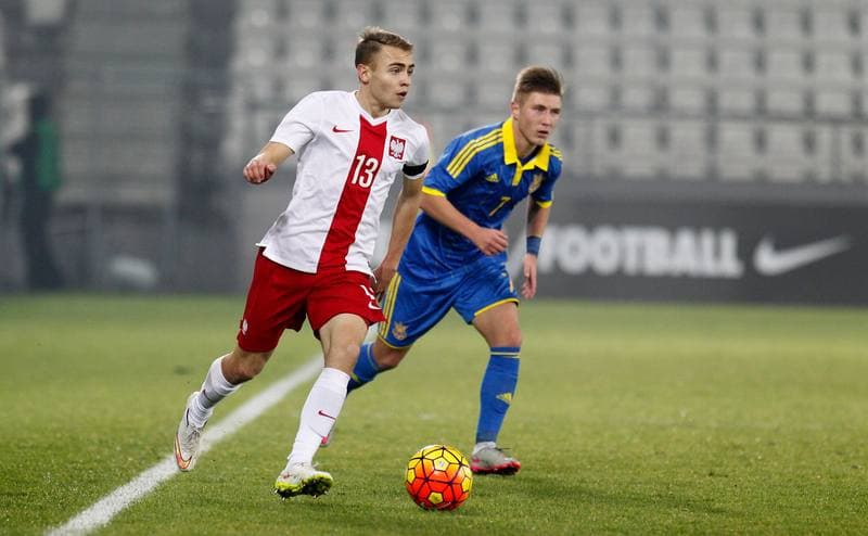 Football. International Friendly. Poland U21 - Ukraine U20. 16.11.2015