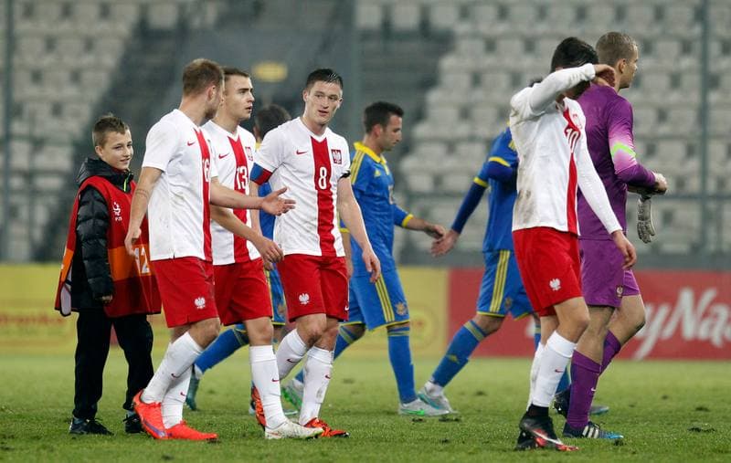 Football. International Friendly. Poland U21 - Ukraine U20. 16.11.2015