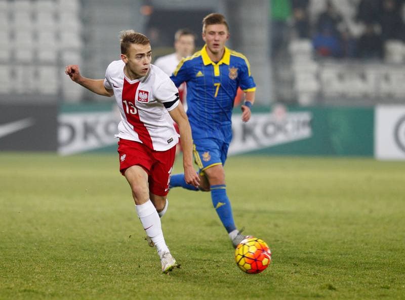 Football. International Friendly. Poland U21 - Ukraine U20. 16.11.2015