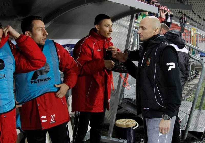 Football. Polish Cup. Cracovia Krakow - Zaglebie Sosnowiec. 19.11.2015