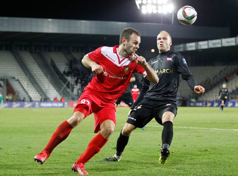 Football. Polish Cup. Cracovia Krakow - Zaglebie Sosnowiec. 19.11.2015