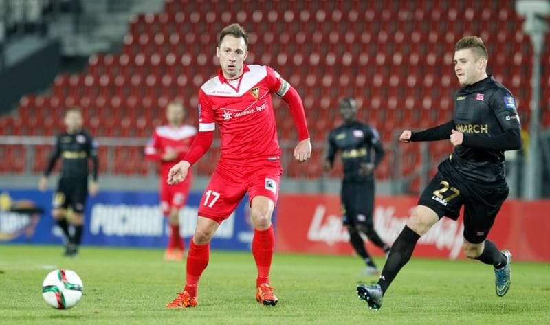 Football. Polish Cup. Cracovia Krakow - Zaglebie Sosnowiec. 19.11.2015