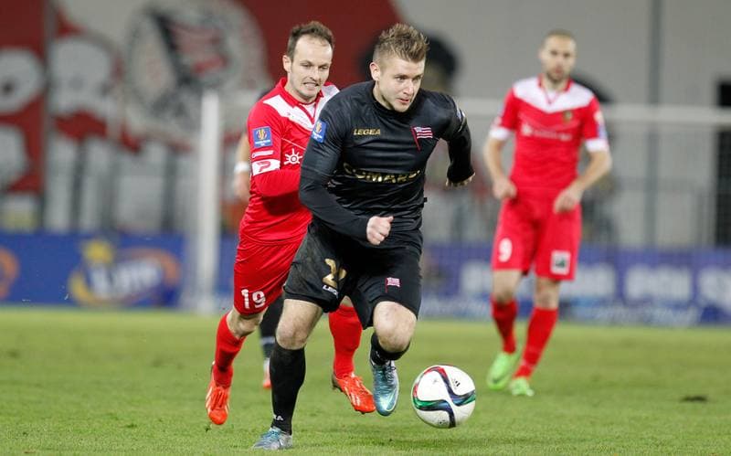 Football. Polish Cup. Cracovia Krakow - Zaglebie Sosnowiec. 19.11.2015