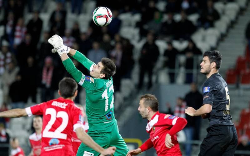 Football. Polish Cup. Cracovia Krakow - Zaglebie Sosnowiec. 19.11.2015