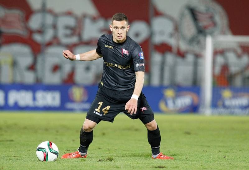 Football. Polish Cup. Cracovia Krakow - Zaglebie Sosnowiec. 19.11.2015