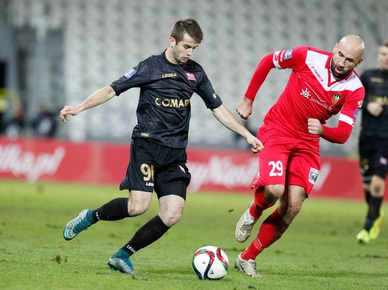 Football. Polish Cup. Cracovia Krakow - Zaglebie Sosnowiec. 19.11.2015