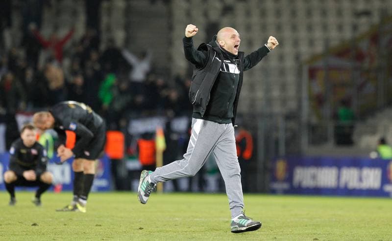 Football. Polish Cup. Cracovia Krakow - Zaglebie Sosnowiec. 19.11.2015