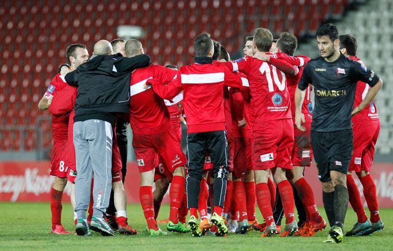 Football. Polish Cup. Cracovia Krakow - Zaglebie Sosnowiec. 19.11.2015