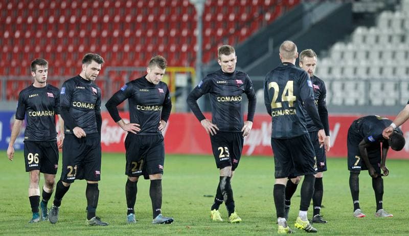 Football. Polish Cup. Cracovia Krakow - Zaglebie Sosnowiec. 19.11.2015