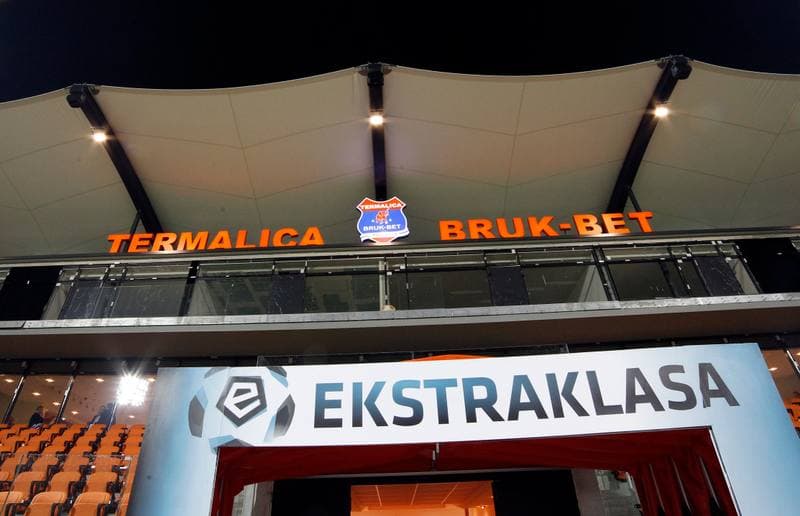 Football. PKO BP Ekstraklasa. Termalica Bruk-Bet Nieciecza - Piast Gliwice. 20.11.2015
