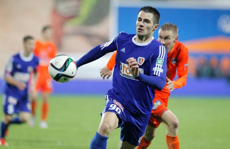 Football. PKO BP Ekstraklasa. Termalica Bruk-Bet Nieciecza - Piast Gliwice. 20.11.2015