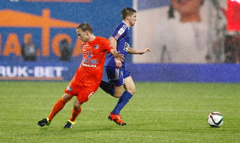 Football. PKO BP Ekstraklasa. Termalica Bruk-Bet Nieciecza - Piast Gliwice. 20.11.2015