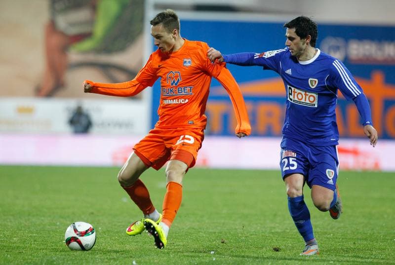 Football. PKO BP Ekstraklasa. Termalica Bruk-Bet Nieciecza - Piast Gliwice. 20.11.2015