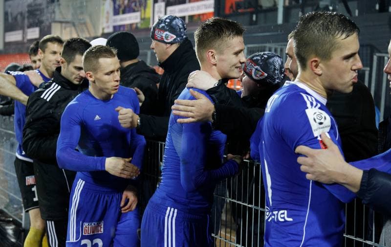 Football. PKO BP Ekstraklasa. Termalica Bruk-Bet Nieciecza - Piast Gliwice. 20.11.2015