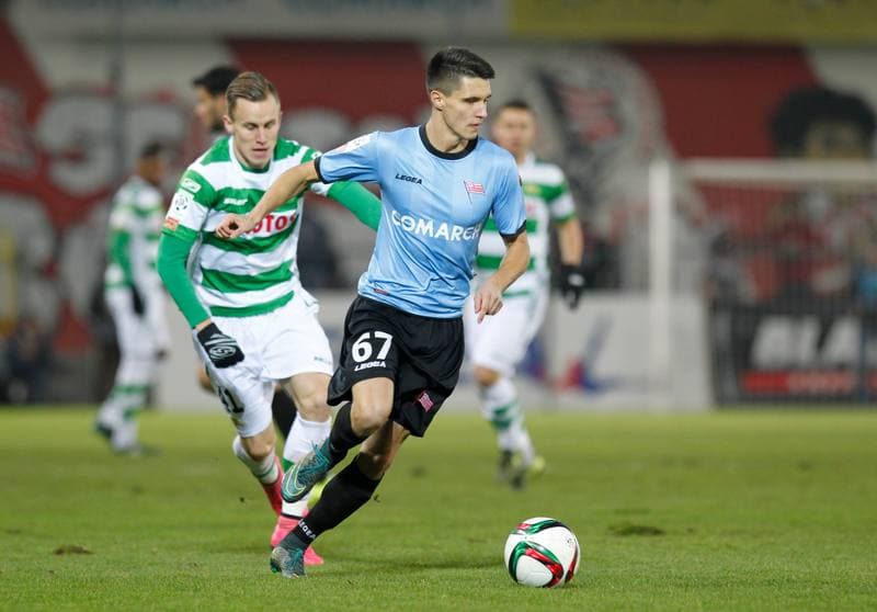 Football. PKO BP Ekstraklasa. Cracovia Krakow - Lechia Gdansk. 23.11.2015