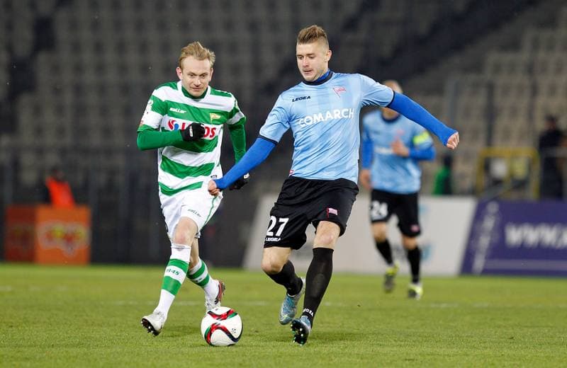 Football. PKO BP Ekstraklasa. Cracovia Krakow - Lechia Gdansk. 23.11.2015