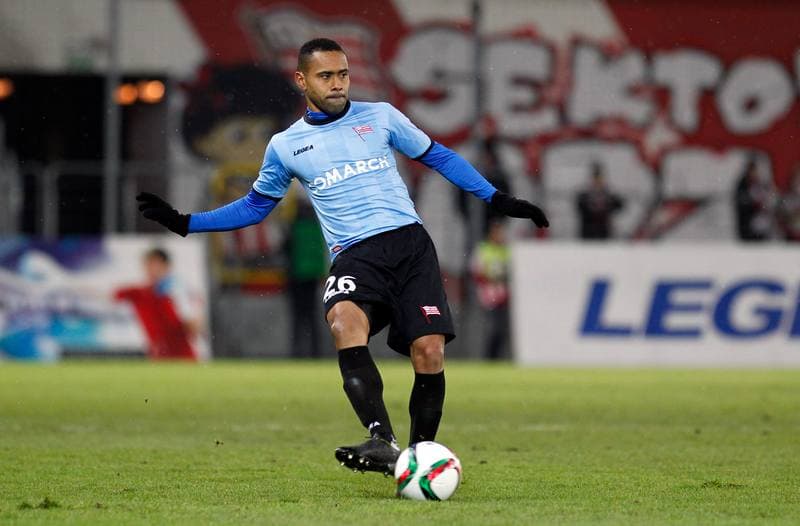 Football. PKO BP Ekstraklasa. Cracovia Krakow - Lechia Gdansk. 23.11.2015