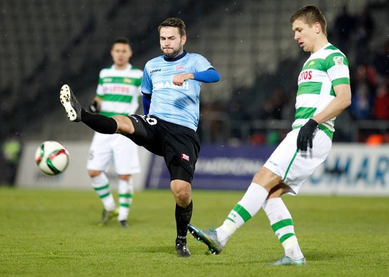 Football. PKO BP Ekstraklasa. Cracovia Krakow - Lechia Gdansk. 23.11.2015