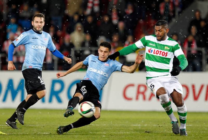 Football. PKO BP Ekstraklasa. Cracovia Krakow - Lechia Gdansk. 23.11.2015