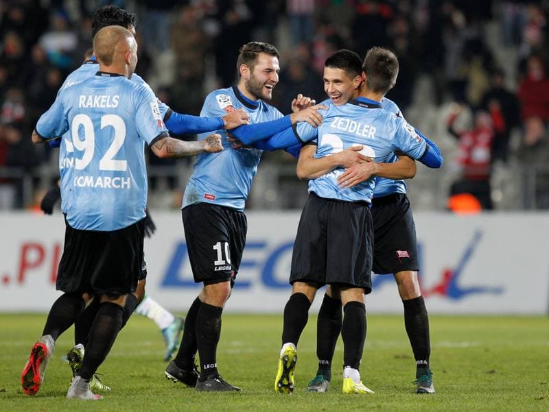 Football. PKO BP Ekstraklasa. Cracovia Krakow - Lechia Gdansk. 23.11.2015