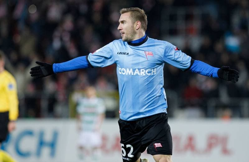 Football. PKO BP Ekstraklasa. Cracovia Krakow - Lechia Gdansk. 23.11.2015