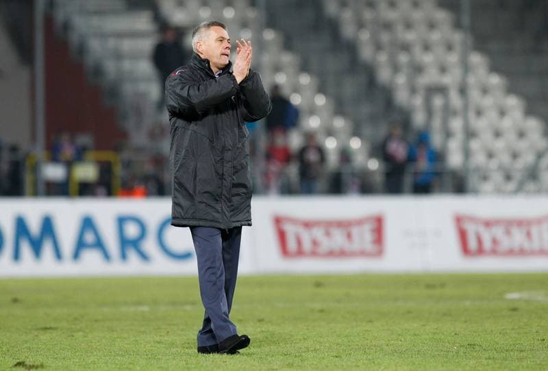 Football. PKO BP Ekstraklasa. Cracovia Krakow - Lechia Gdansk. 23.11.2015