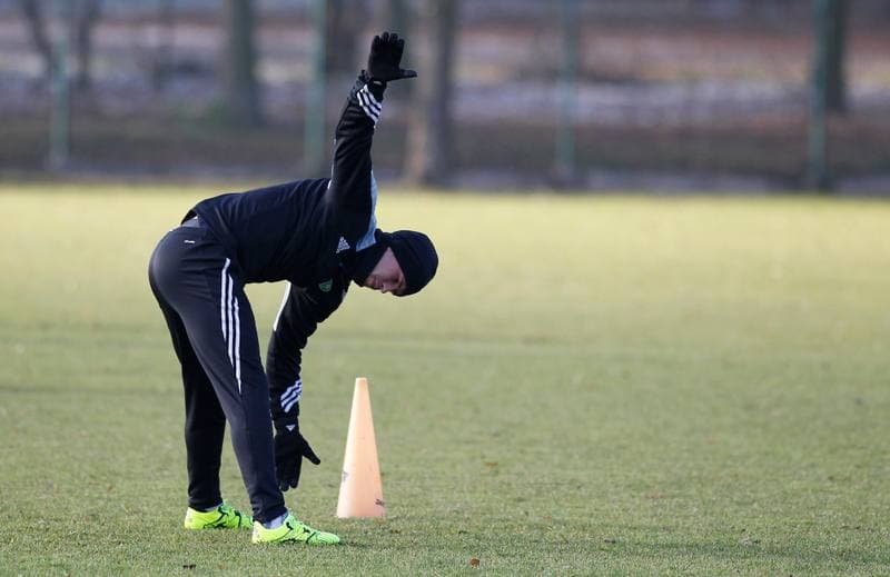Football. GKS Katowice. Training. 28.05.2015