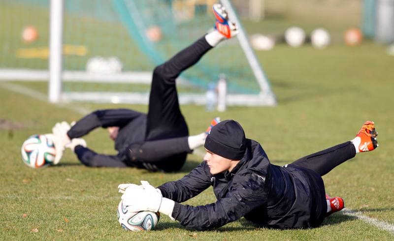 Football. GKS Katowice. Training. 28.05.2015