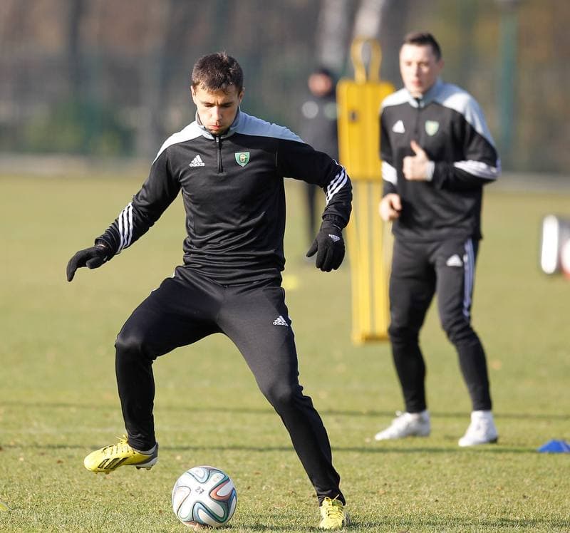 Football. GKS Katowice. Training. 28.05.2015