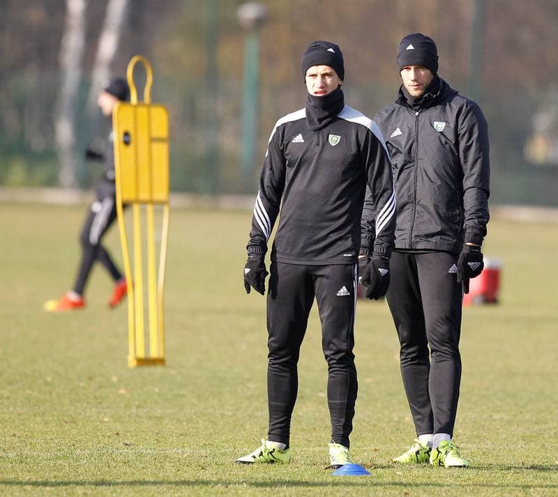 Football. GKS Katowice. Training. 28.05.2015