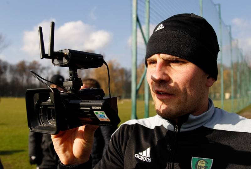 Football. GKS Katowice. Training. 28.05.2015